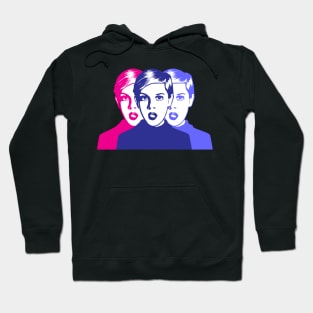 Triple Twiggy | Pop Art Hoodie